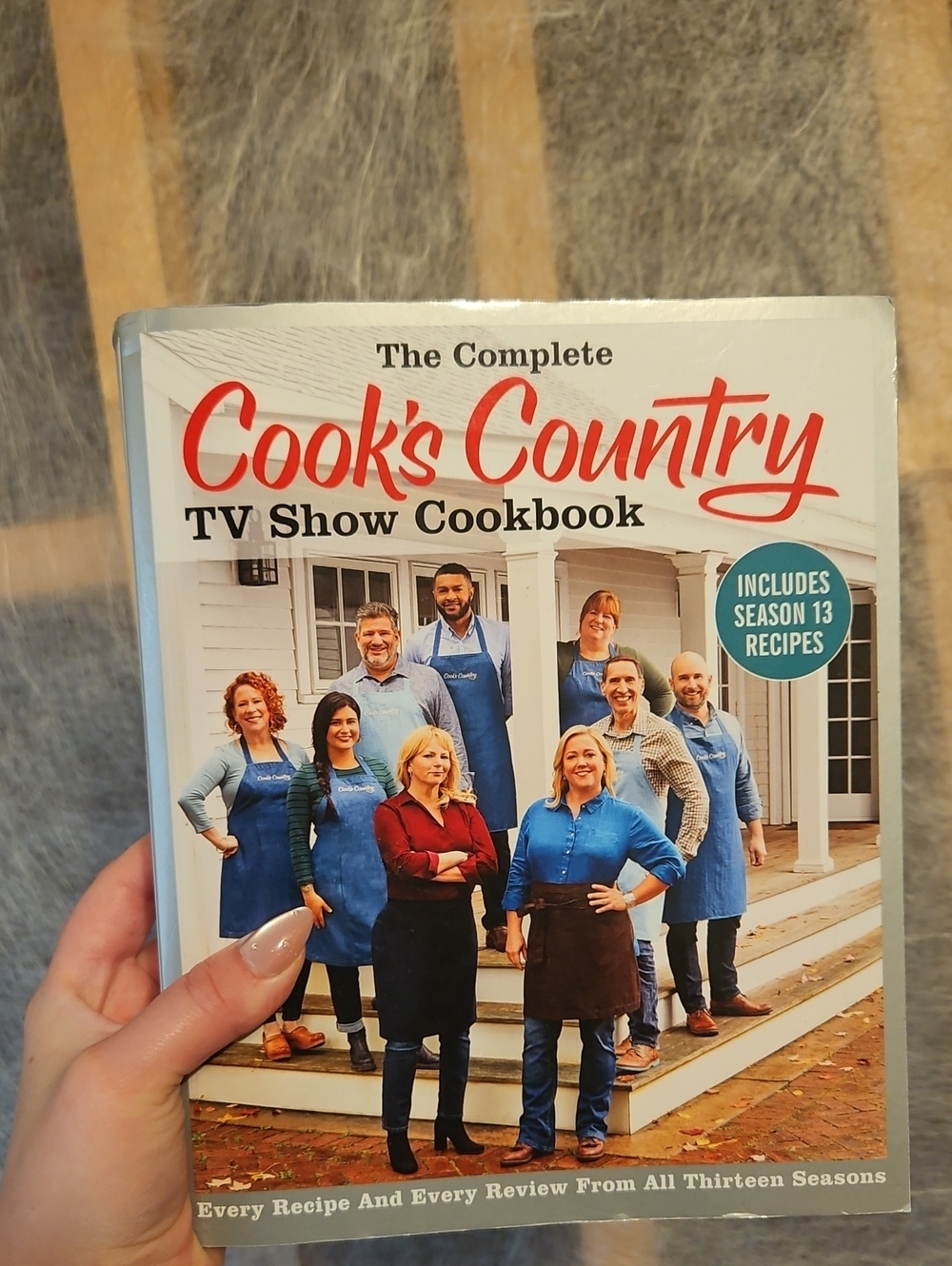 The Complete TV Show Cookbook - Red & Blue Cover